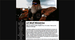 Desktop Screenshot of lilwolfministries.org
